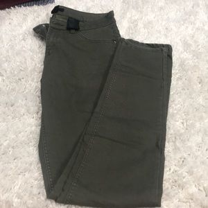 HM Skinny Pants/Jeans - sz 8 - Olive Green